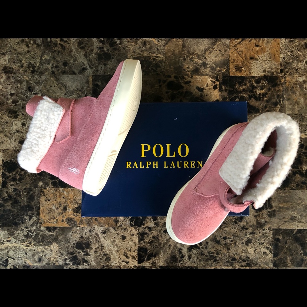 Polo Ralph Lauren Toddler Girls Siena Booties - Picture 13 of 16